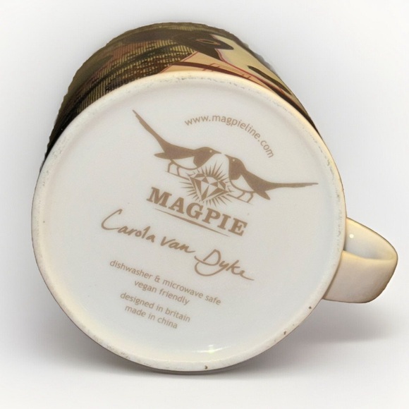 Magpie Bull Terrier Dog Coffee Mug EUC - Picture 5 of 7